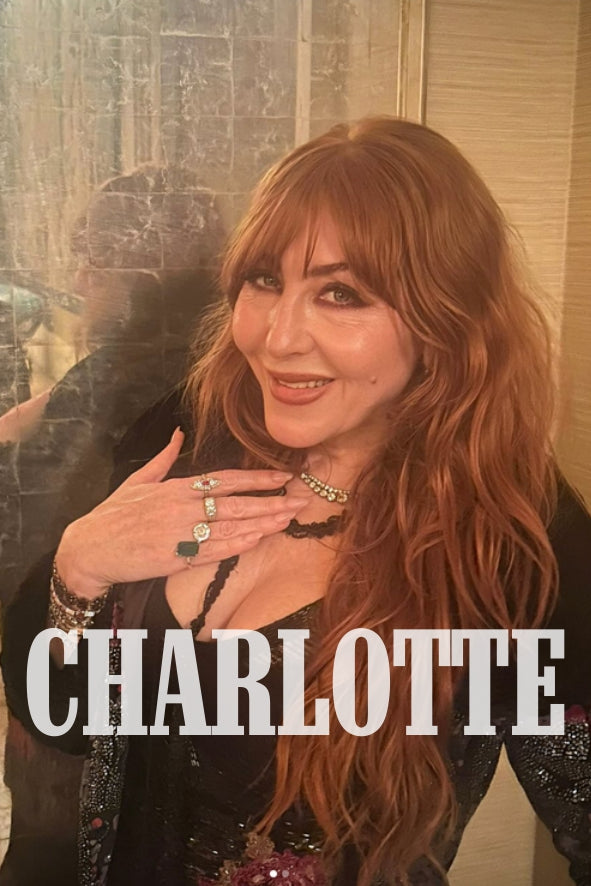 The Iconic Charlotte Tilbury glowing in our Princess Collection