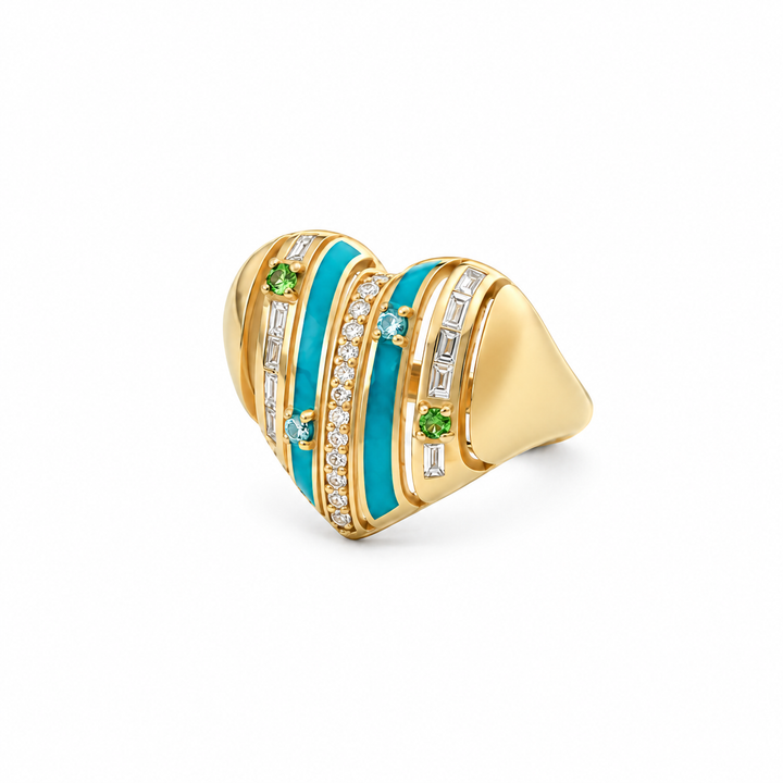 Tessera Heart Ring