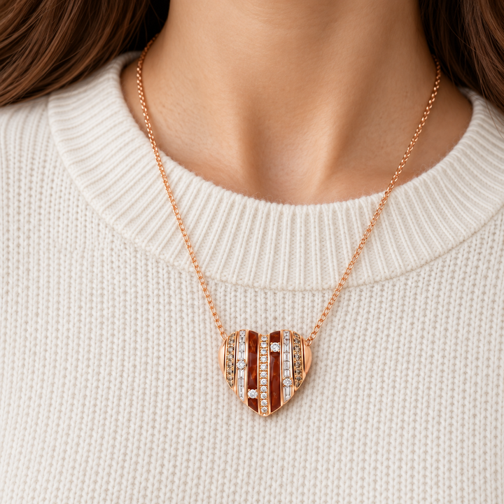 Tessera Brown Earth Heart