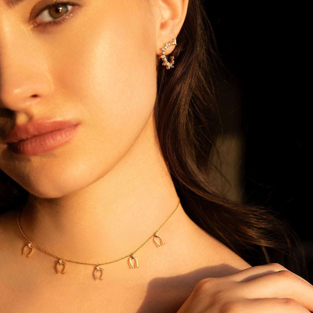 Lucky Voice DANGLING Choker