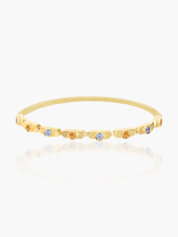 Beehive Colored Bangle