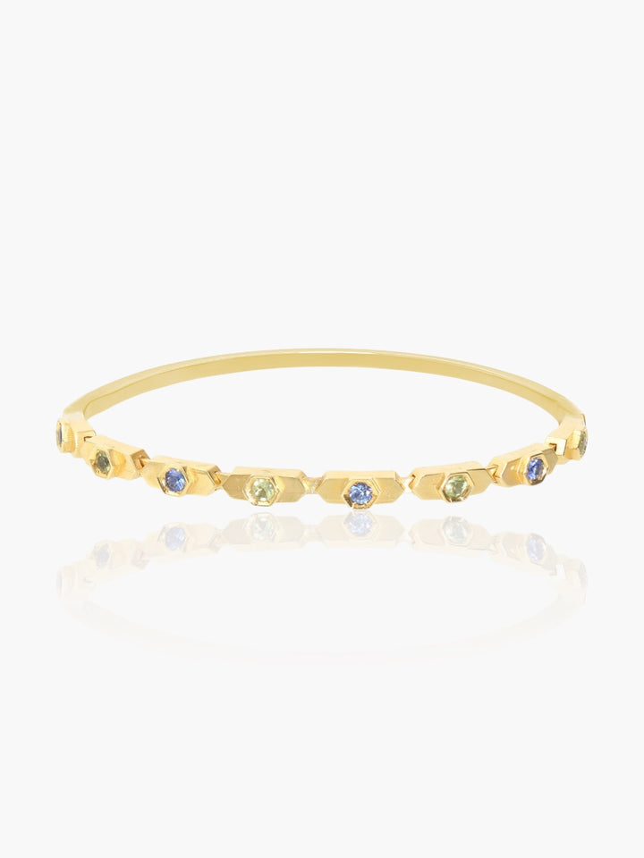 Beehive Colored Bangle