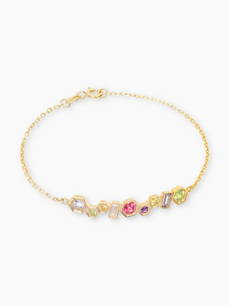 Beehive Colored Bracelet