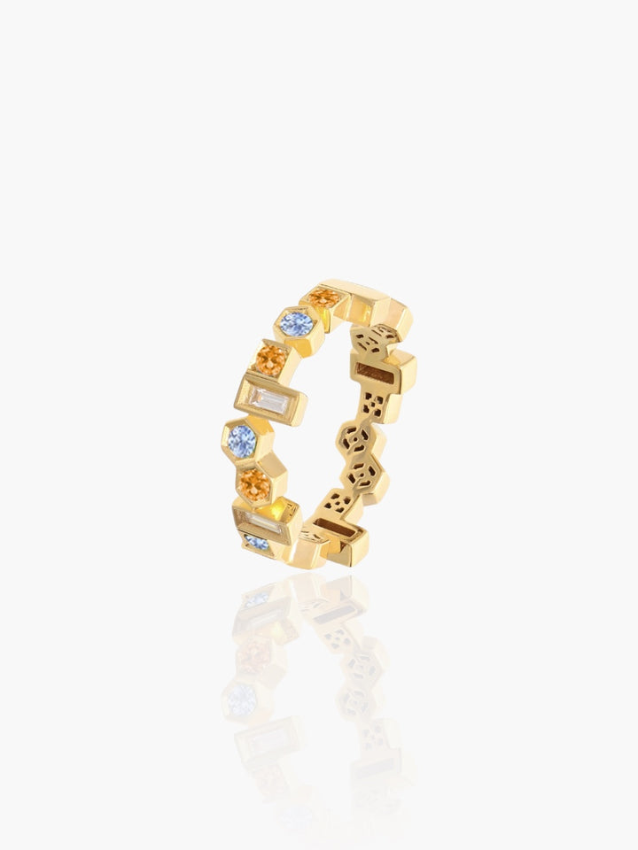 Beehive Colored Ring