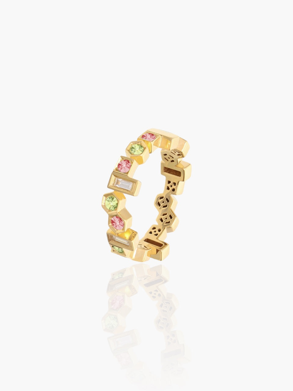 Beehive Colored Ring