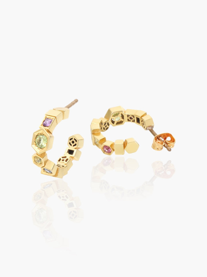 Beehive Large Colored Hoops