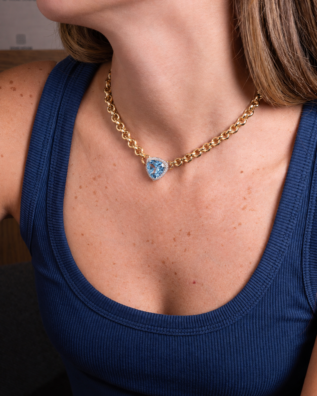 Ocean Crown Necklace