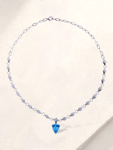 Glaciers Bits Aqua Choker