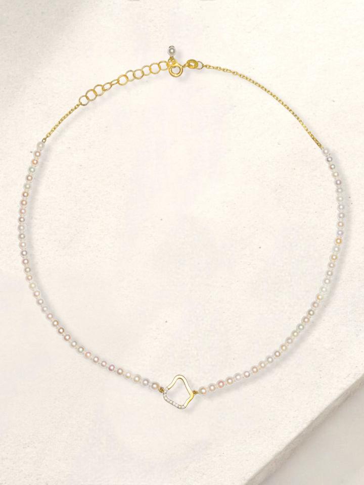 Sea Ice Pearl Choker