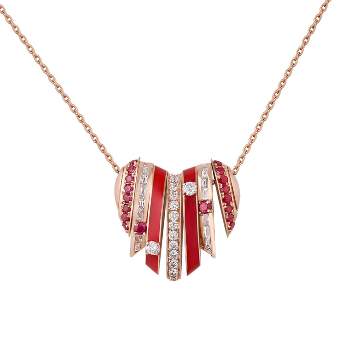 Tessera Red Valentine Heart