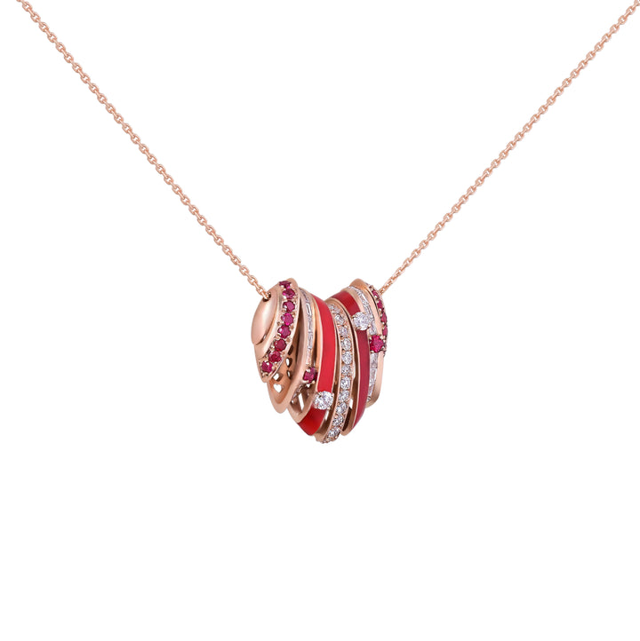 Tessera Red Valentine Heart