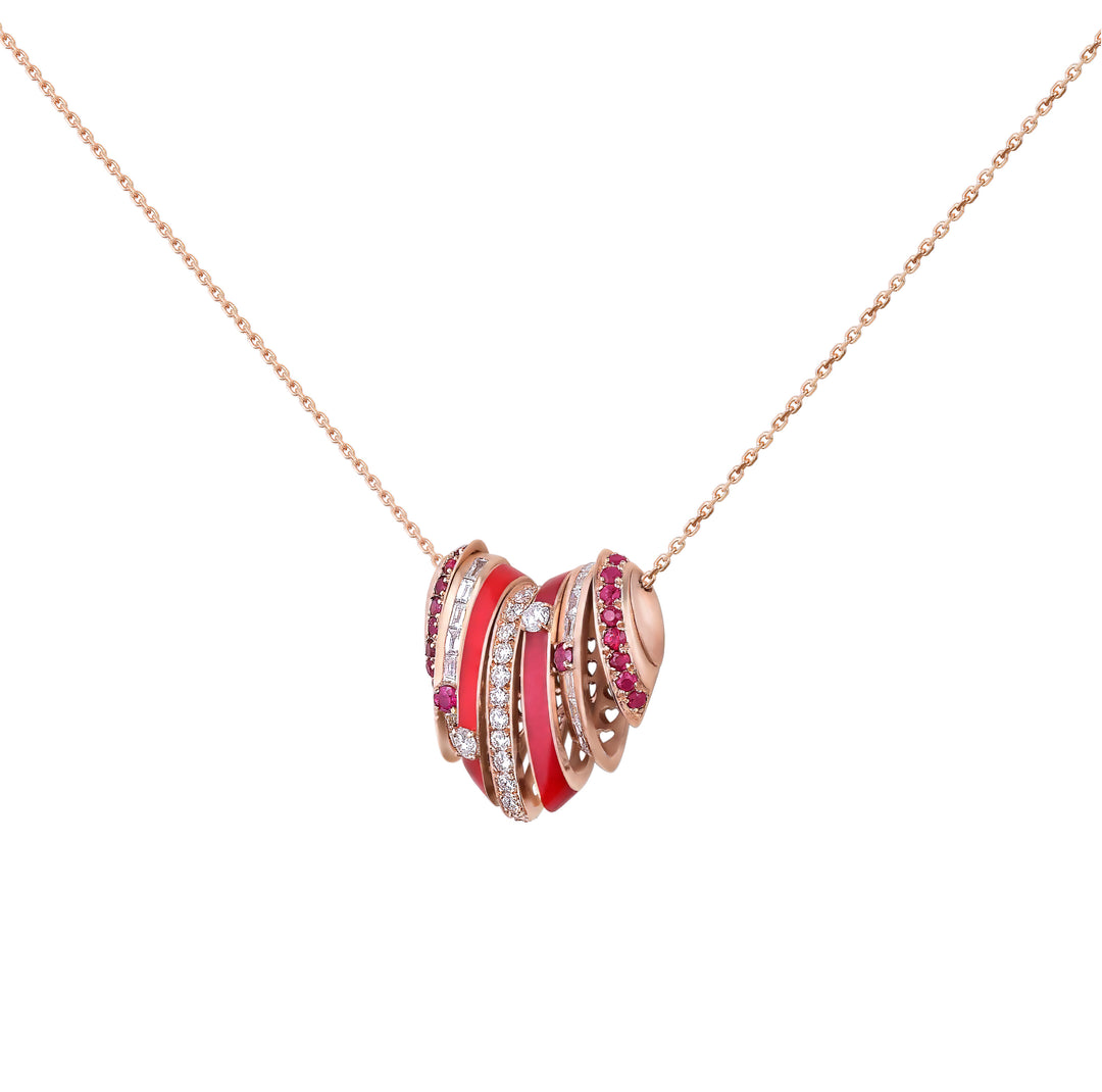 Tessera Red Valentine Heart