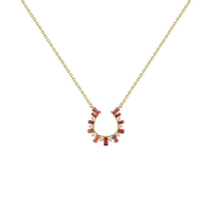LIBANTA Fiery Saphire Necklace