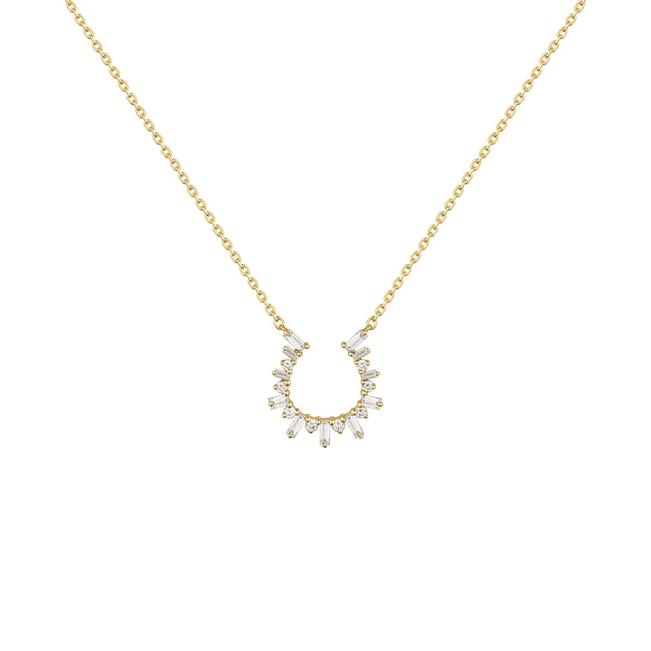 LIBANTA Full Diamond Medium Chain Necklace