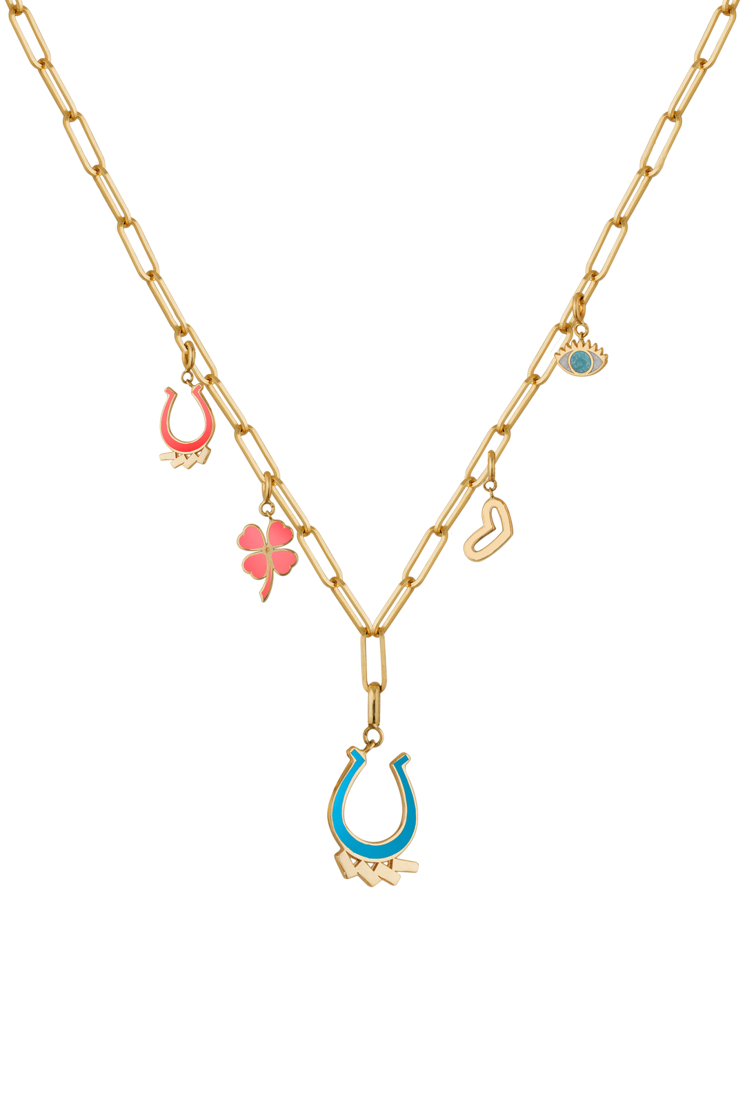 Lucky Voice Mini Charm Necklace