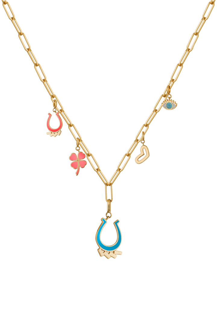 Lucky Voice Mini Charm Necklace
