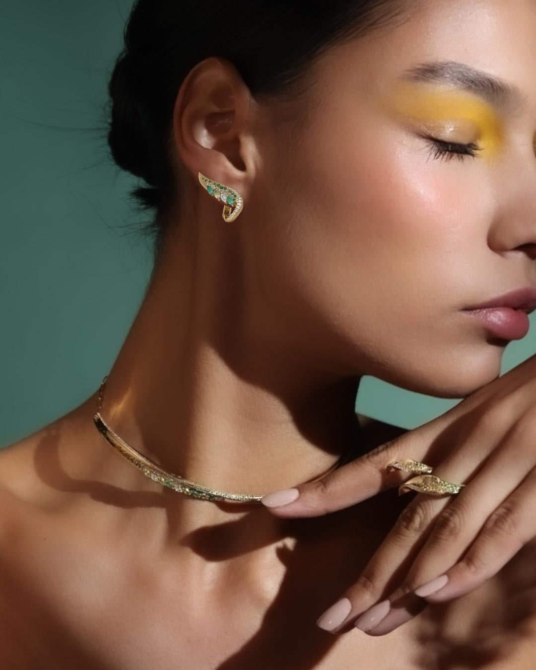 Summer Selva Mono Earring