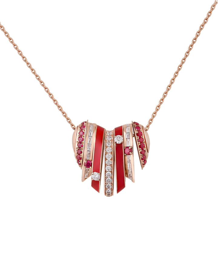 Tessera Red Valentine Heart
