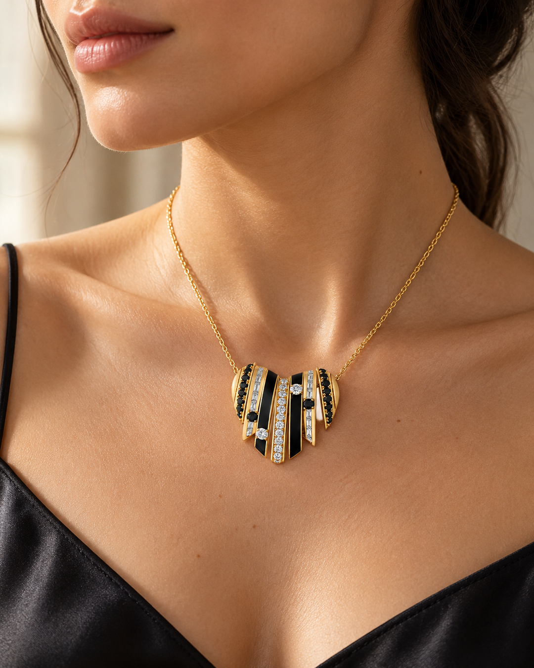 Tessera Black Rock Heart