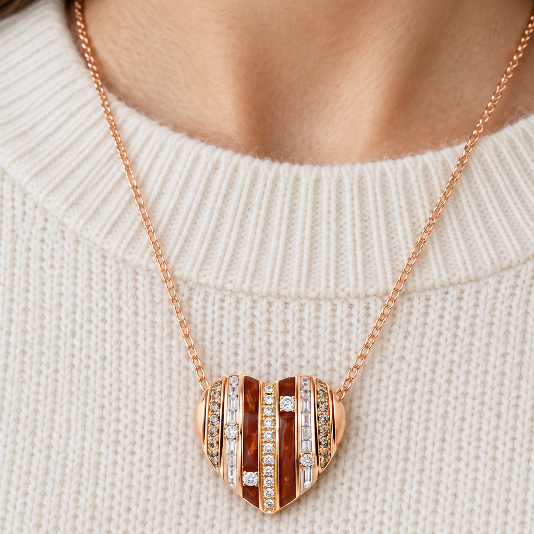 Tessera Brown Earth Heart