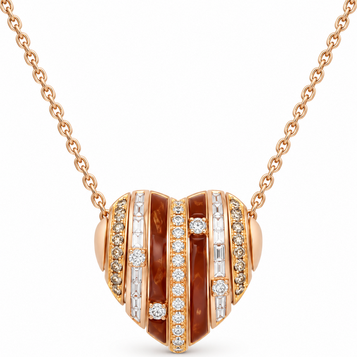 Tessera Brown Earth Heart