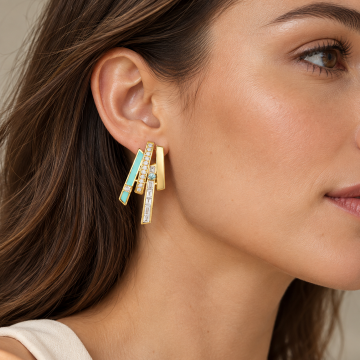 Tessera Statement Earrings
