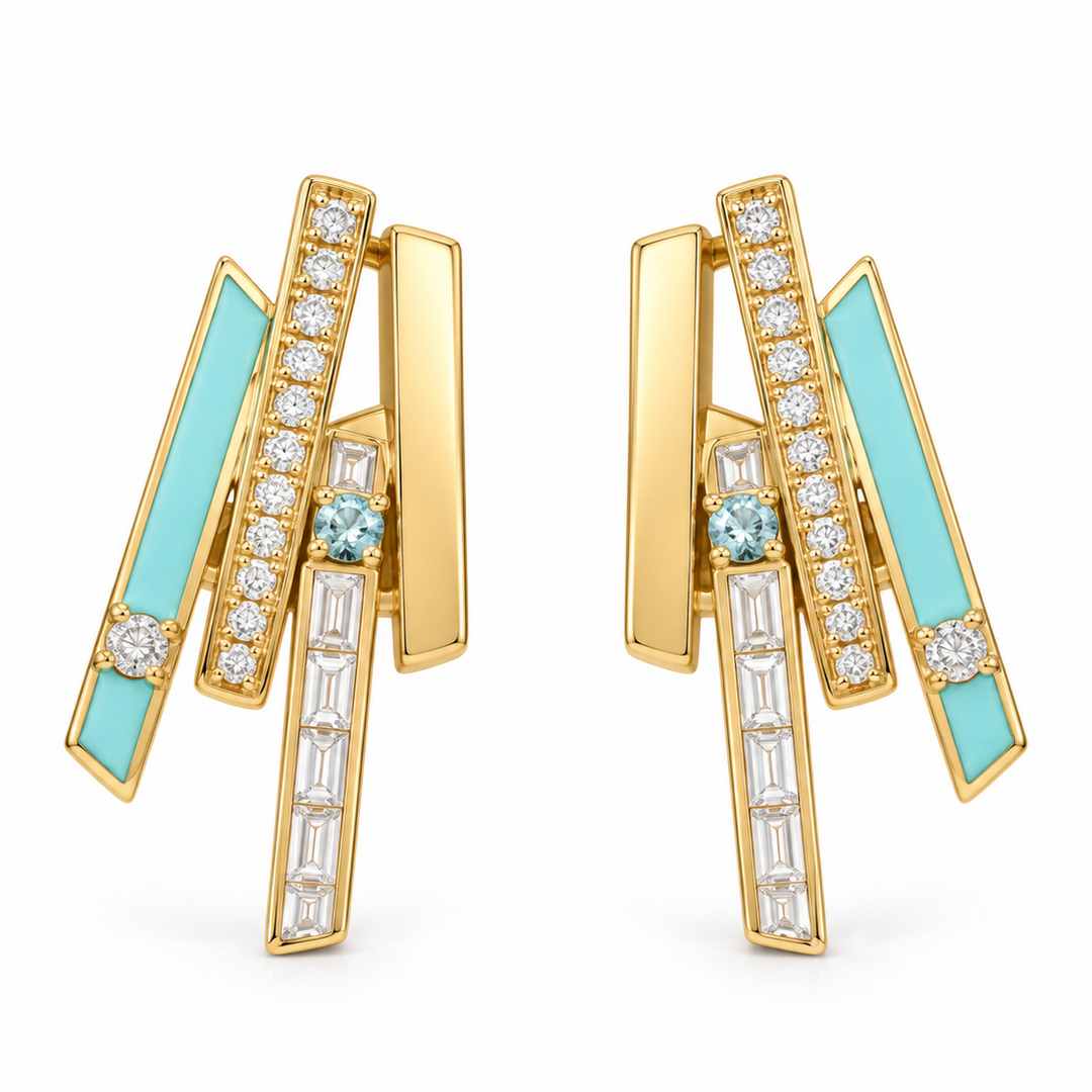 Tessera Statement Earrings