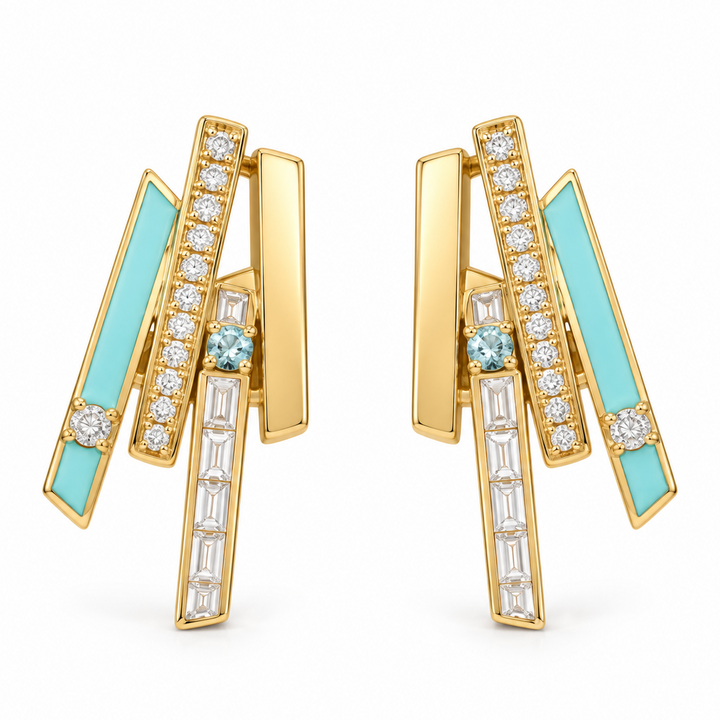 Tessera Statement Earrings