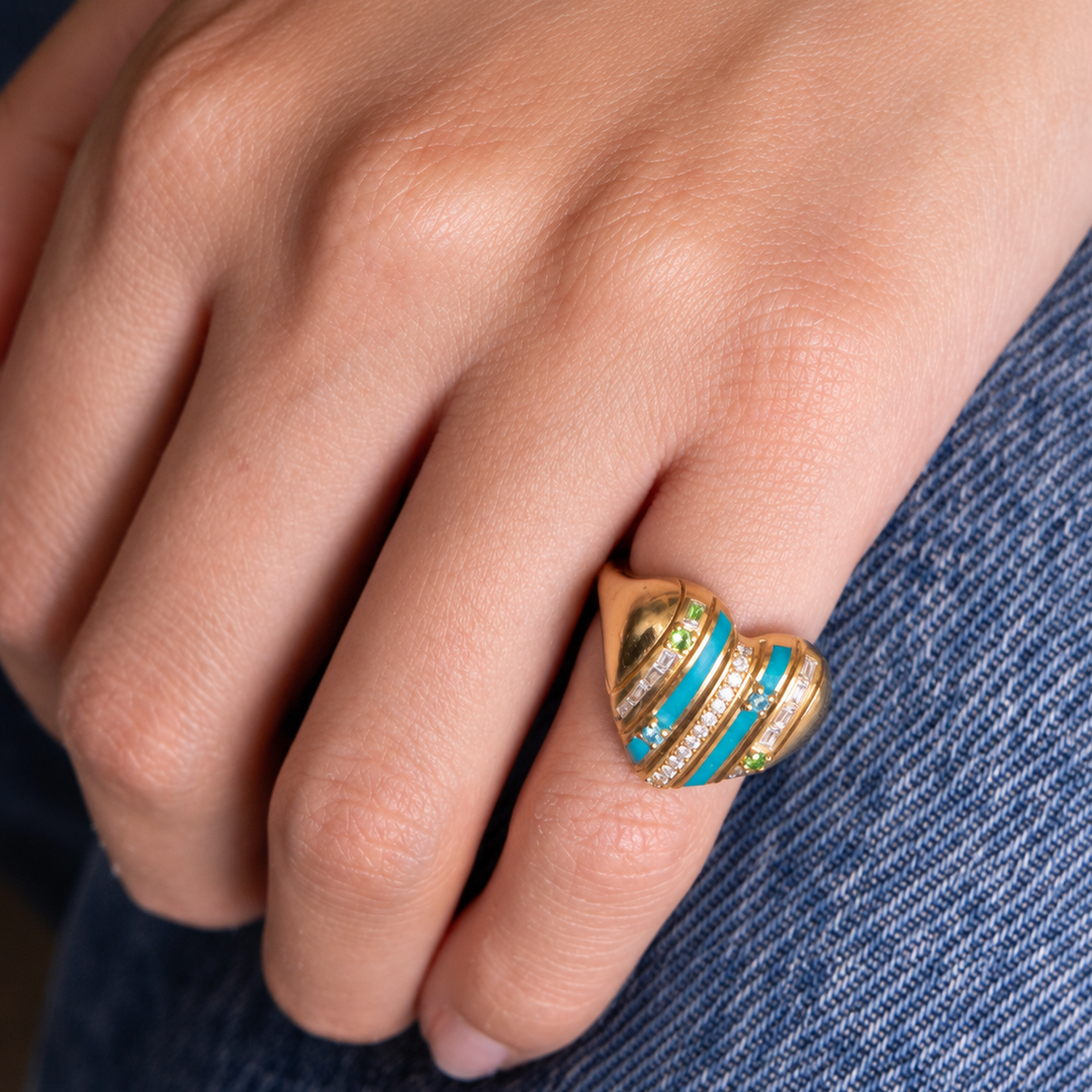 Tessera Heart Ring