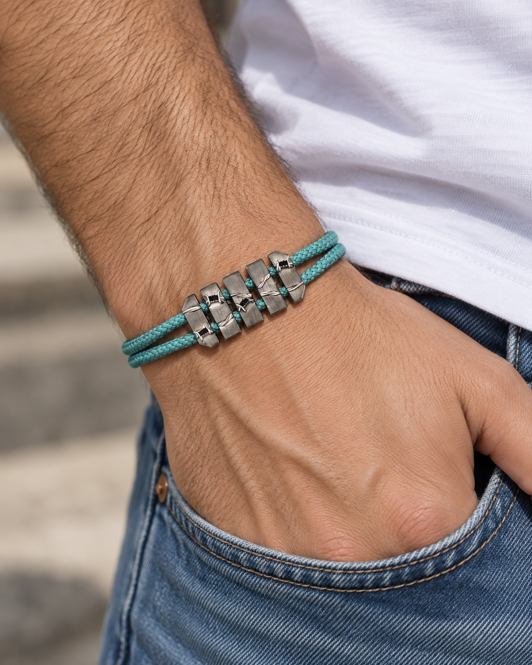 Tessera Man Freedom Bracelet