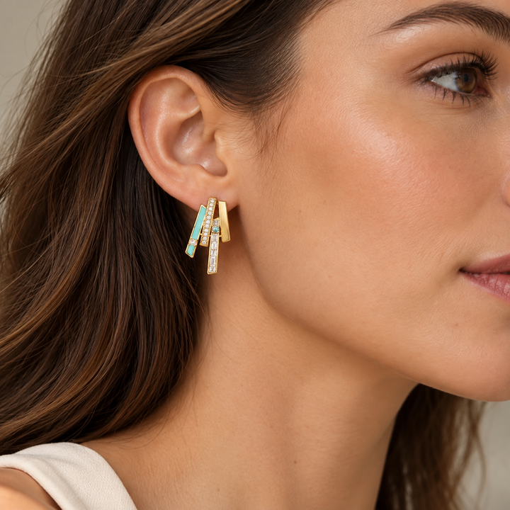 Tessera Statement Earrings