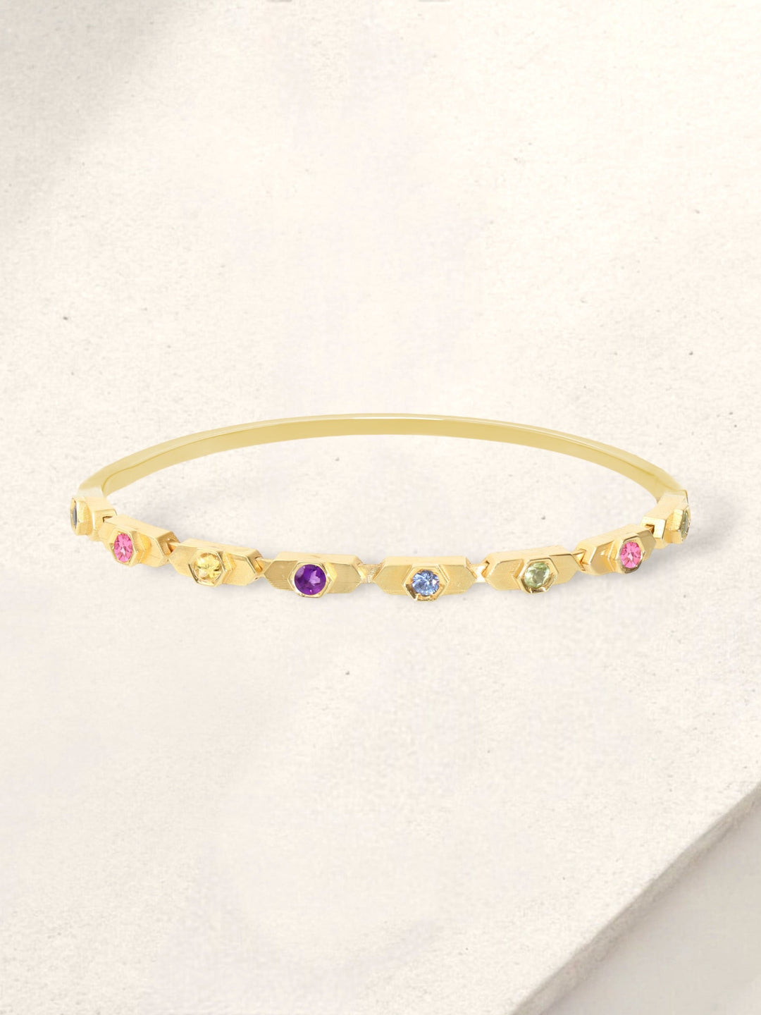 Beehive Colored Bangle