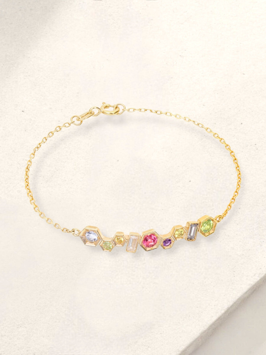 Beehive Colored Bracelet