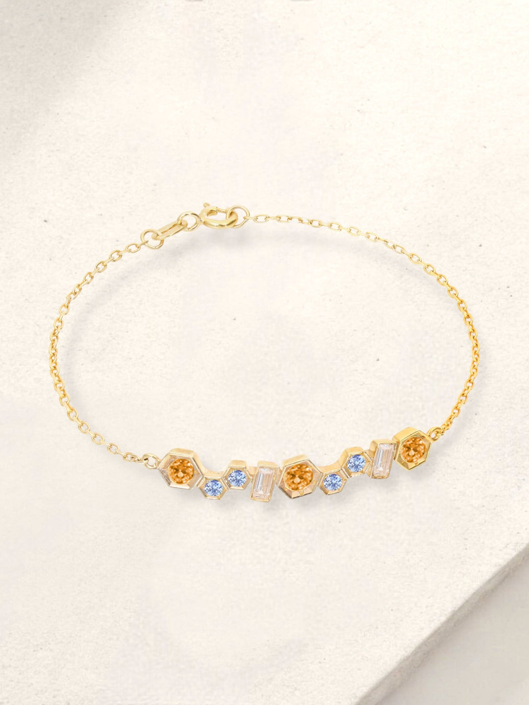 Beehive Colored Bracelet