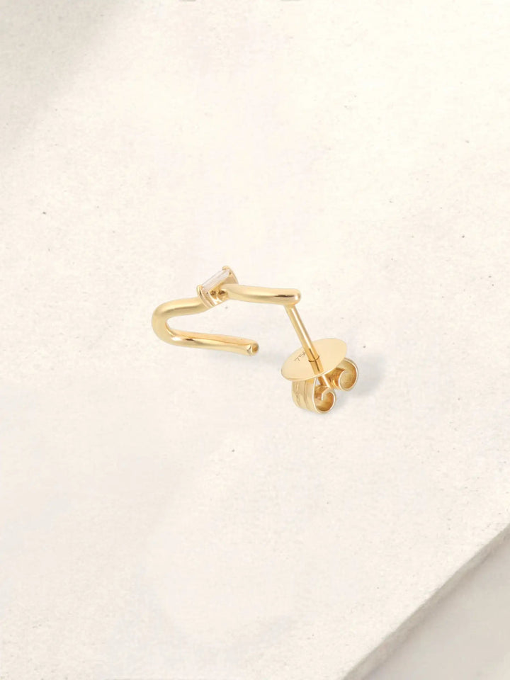 Timeless Baguette Single Earring